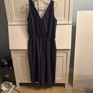 Ann Taylor Factory Navy Jumpsuit